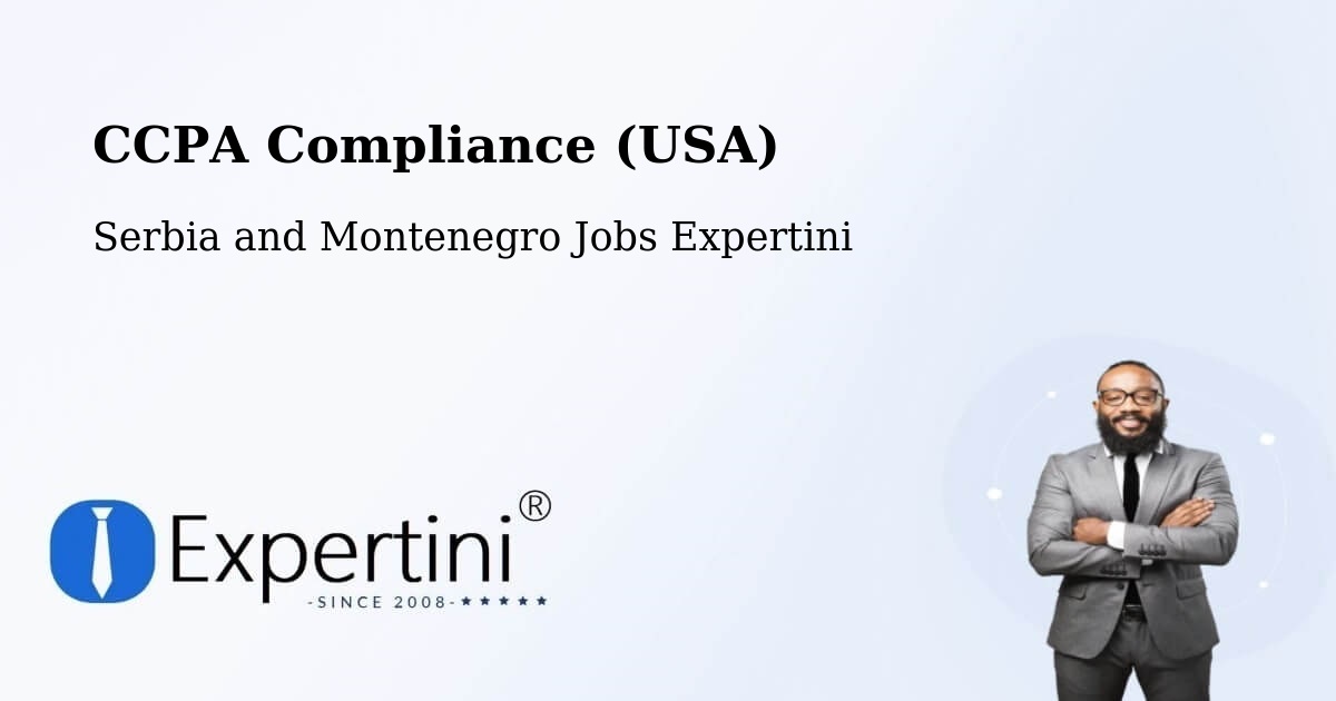 CCPA Privacy Rights & Compliance Notice – Sainte Thècle - Serbia and Montenegro Jobs Expertini