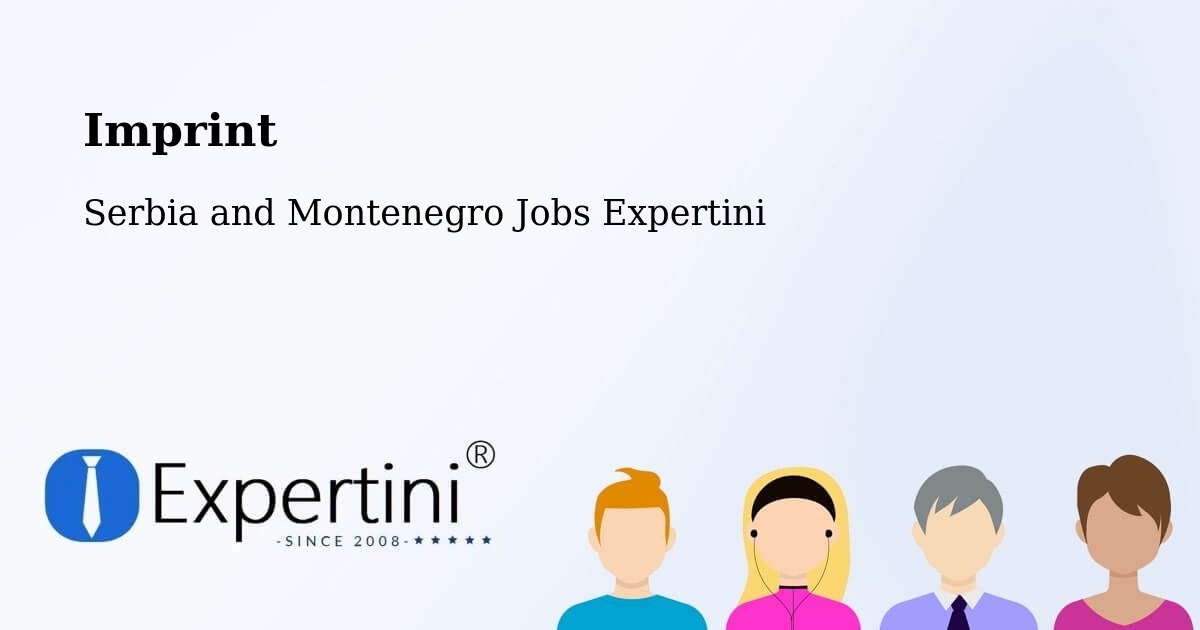 Imprint – Sainte Thècle - Serbia and Montenegro Jobs Expertini